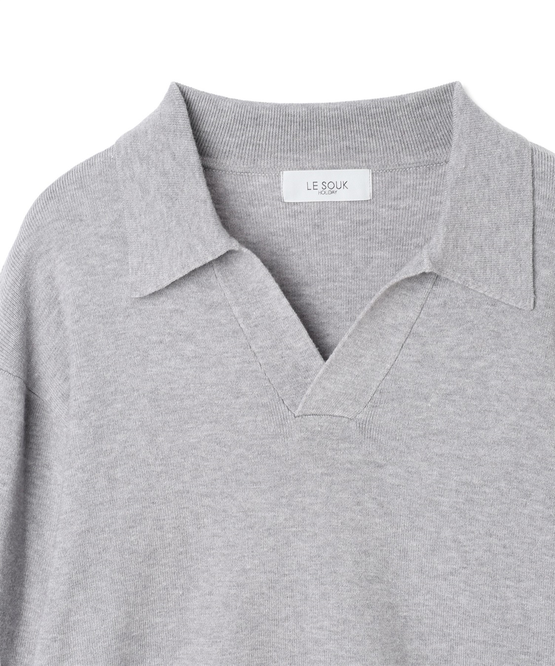 LE SOUK HOLIDAY スキッパーニットプルオーバー_sub_27