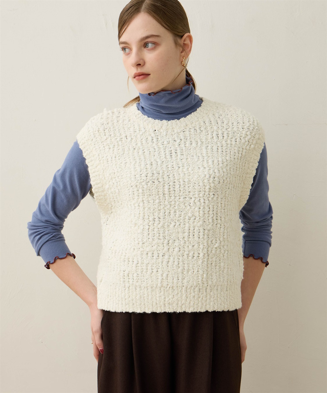 LE SOUK HOLIDAY ブークレニットベスト_sub_1