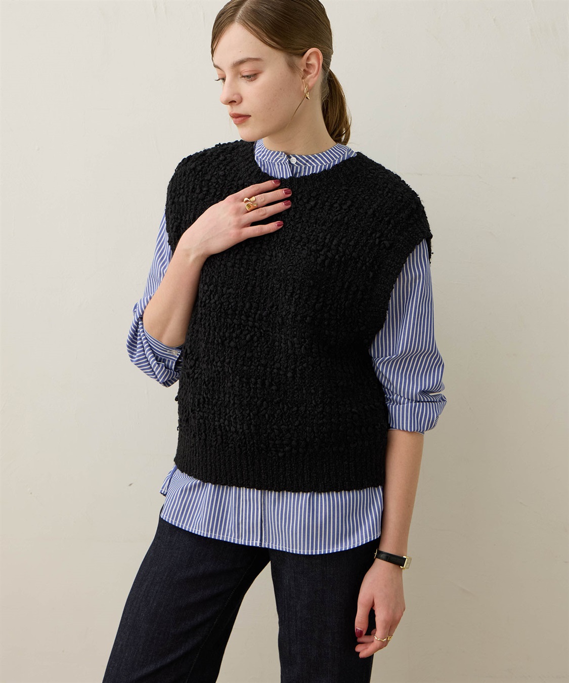 LE SOUK HOLIDAY ブークレニットベスト_sub_6