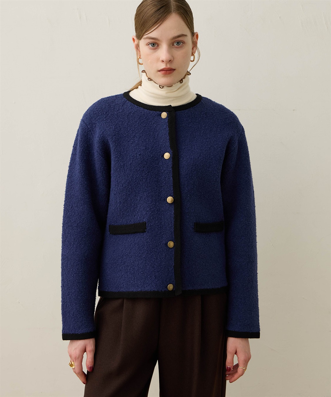 LE SOUK HOLIDAY ニットジャケット_sub_1