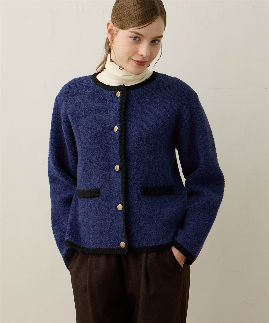 LE SOUK HOLIDAY ニットジャケット_sub_2