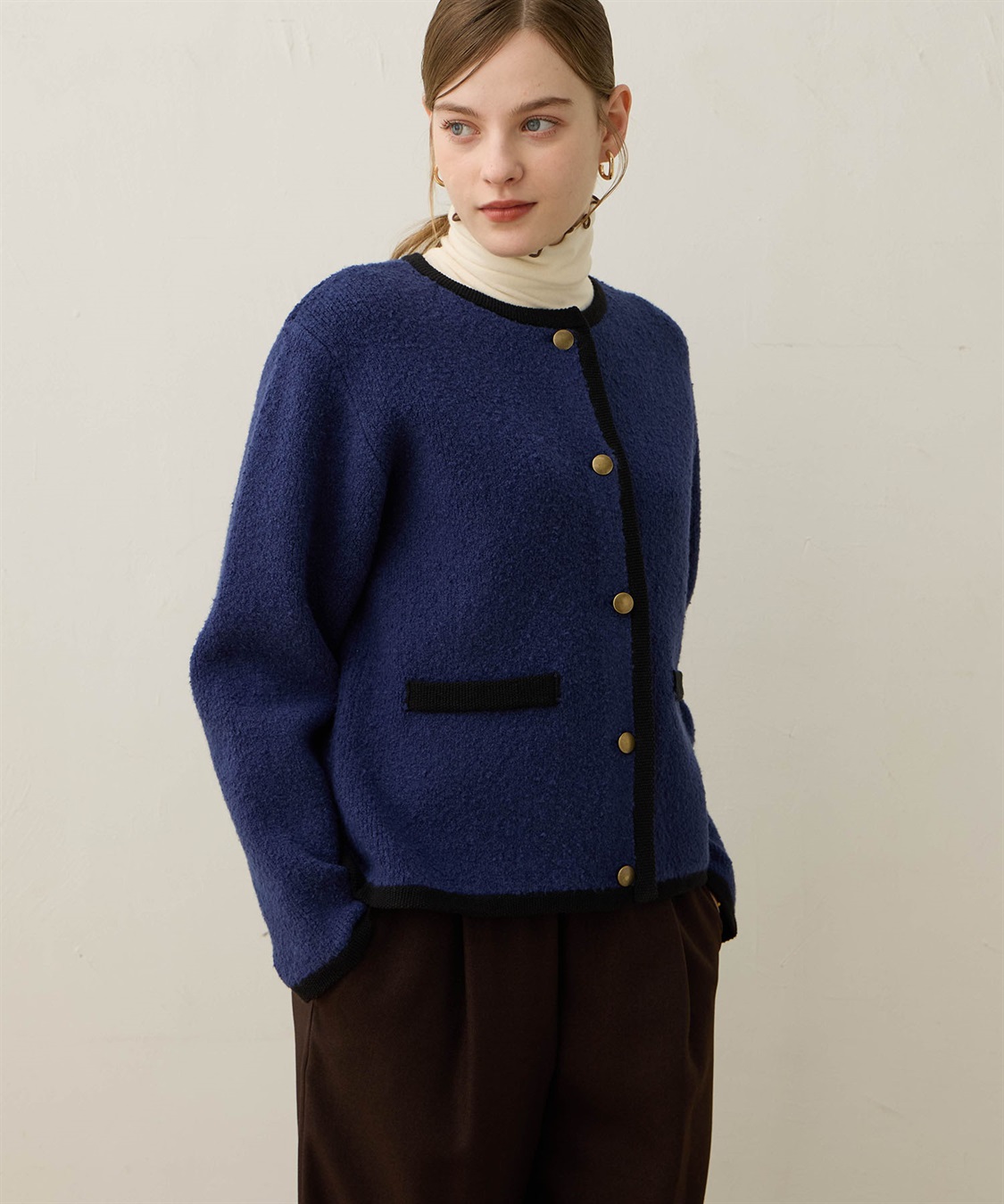 LE SOUK HOLIDAY ニットジャケット_sub_3