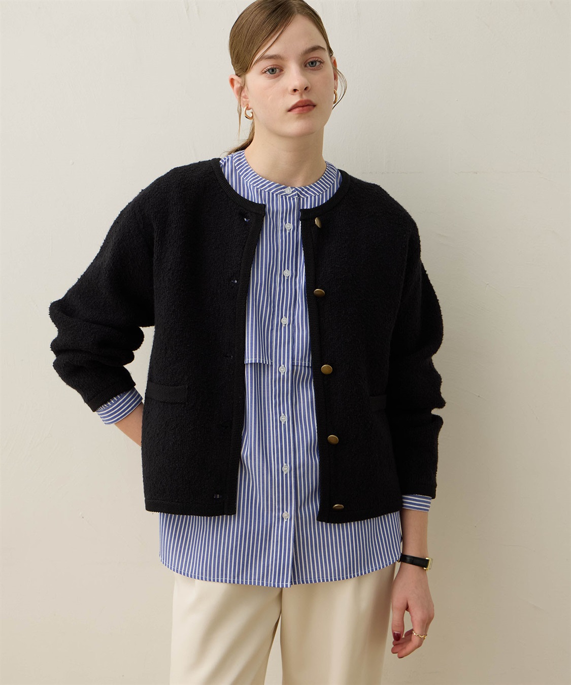 LE SOUK HOLIDAY ニットジャケット_sub_8