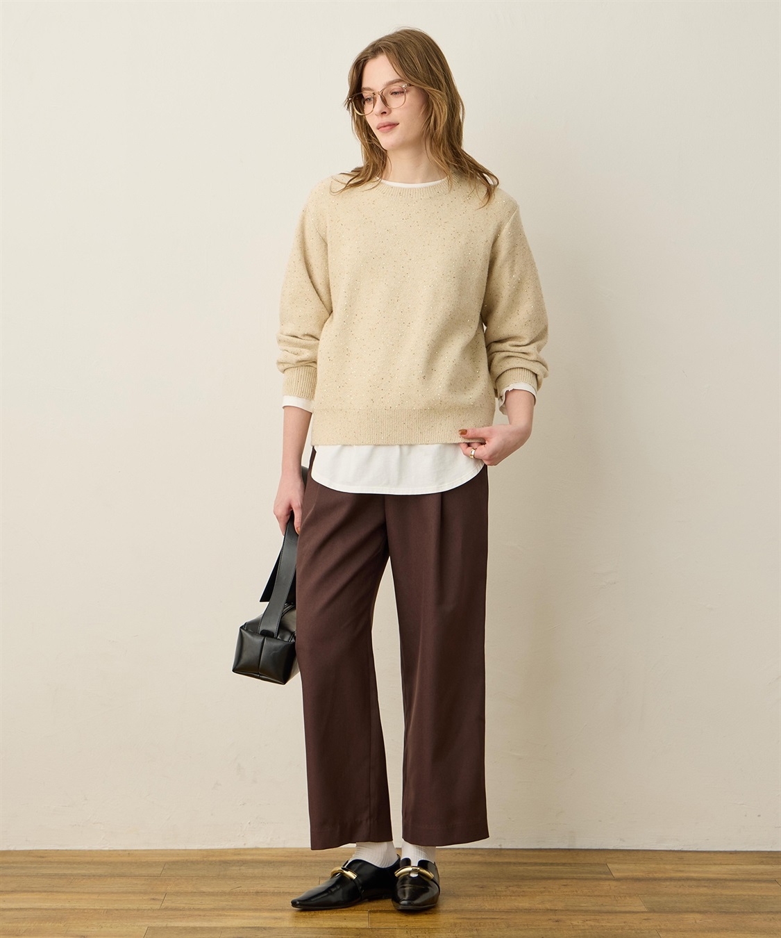 LE SOUK HOLIDAY スパンコールニットプルオーバー_sub_9