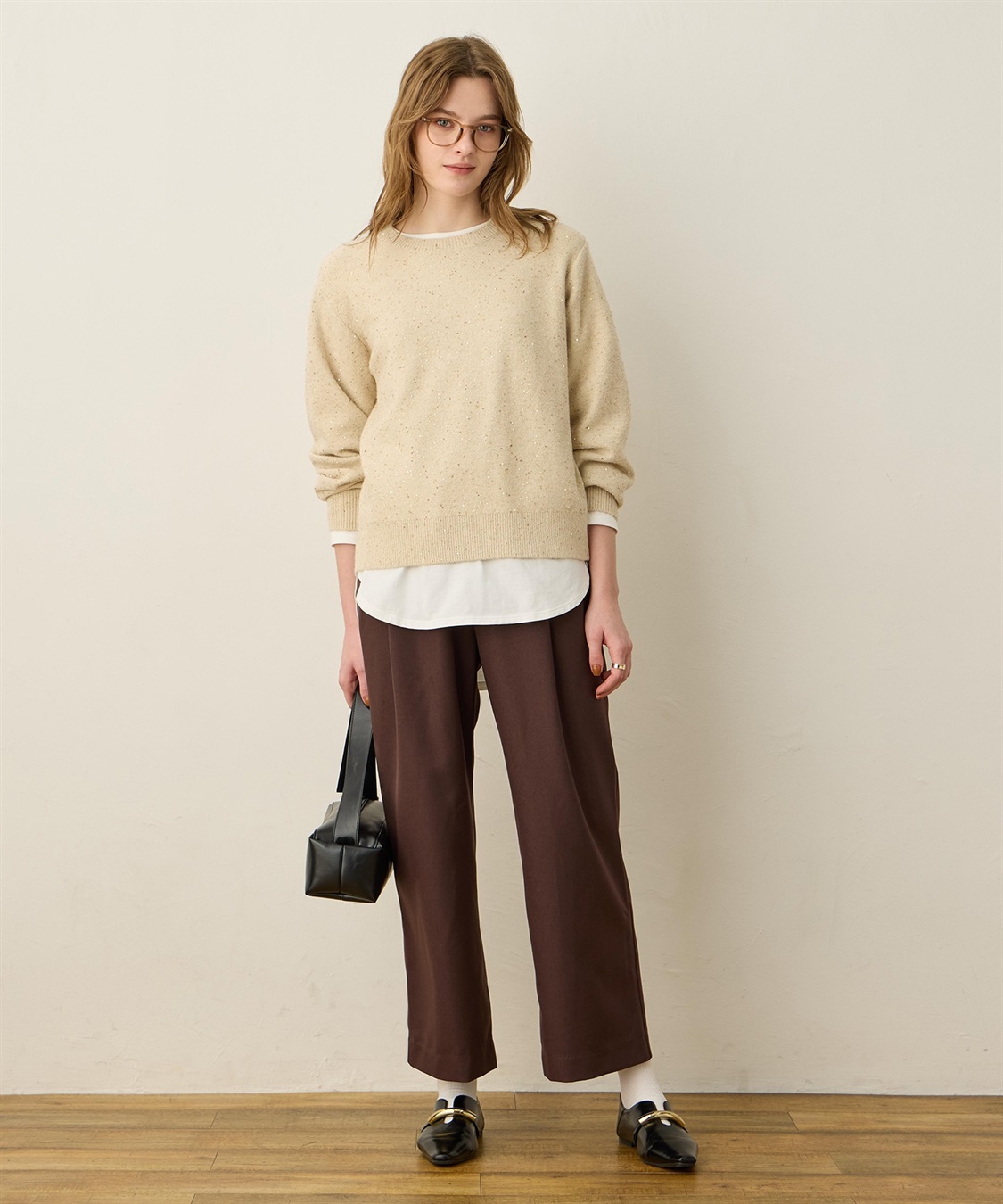 LE SOUK HOLIDAY スパンコールニットプルオーバー_sub_11