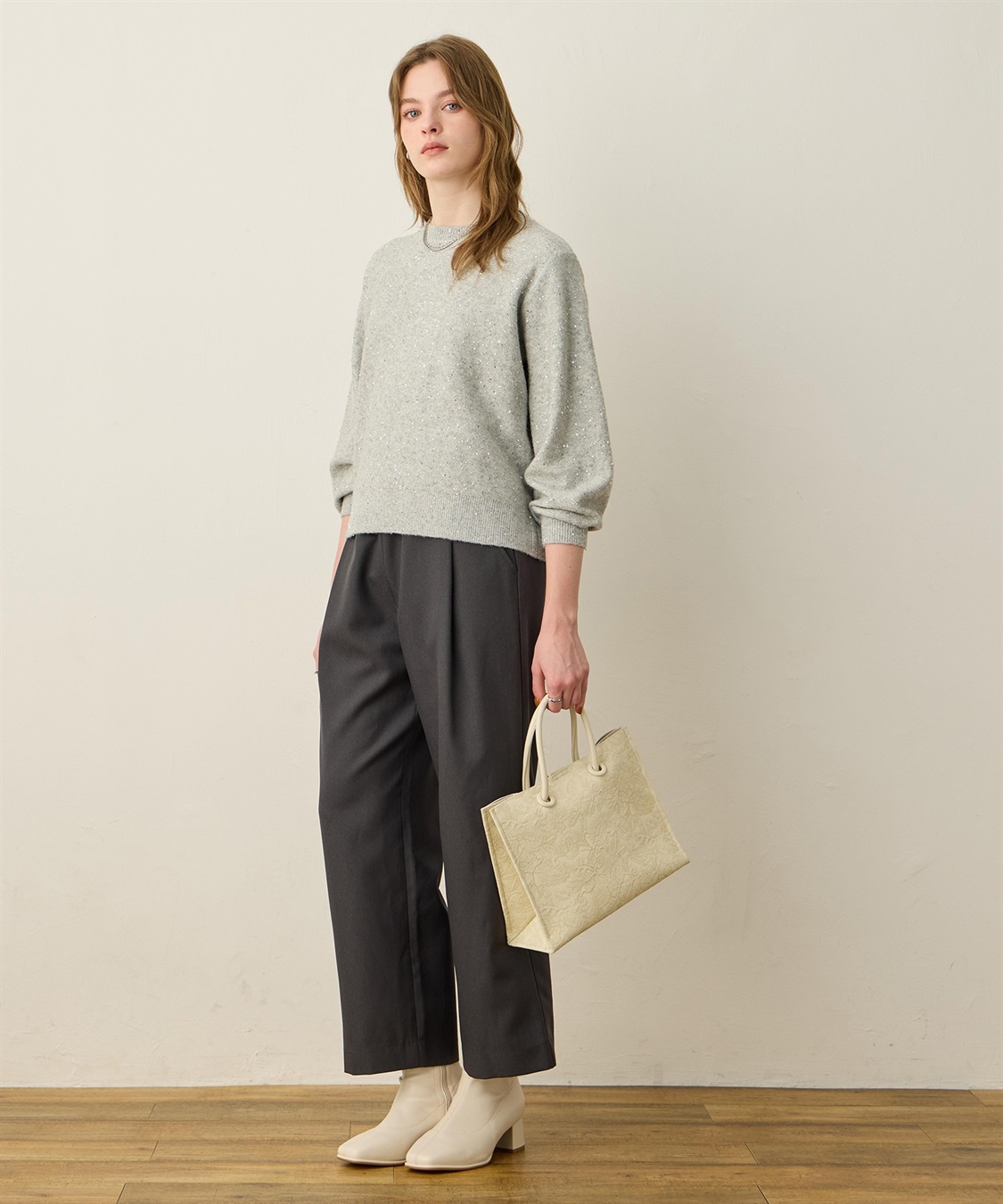 LE SOUK HOLIDAY スパンコールニットプルオーバー_sub_14