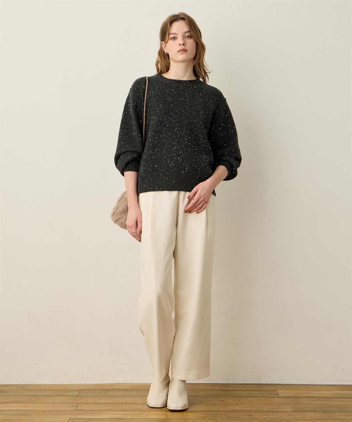 LE SOUK HOLIDAY スパンコールニットプルオーバー_sub_16