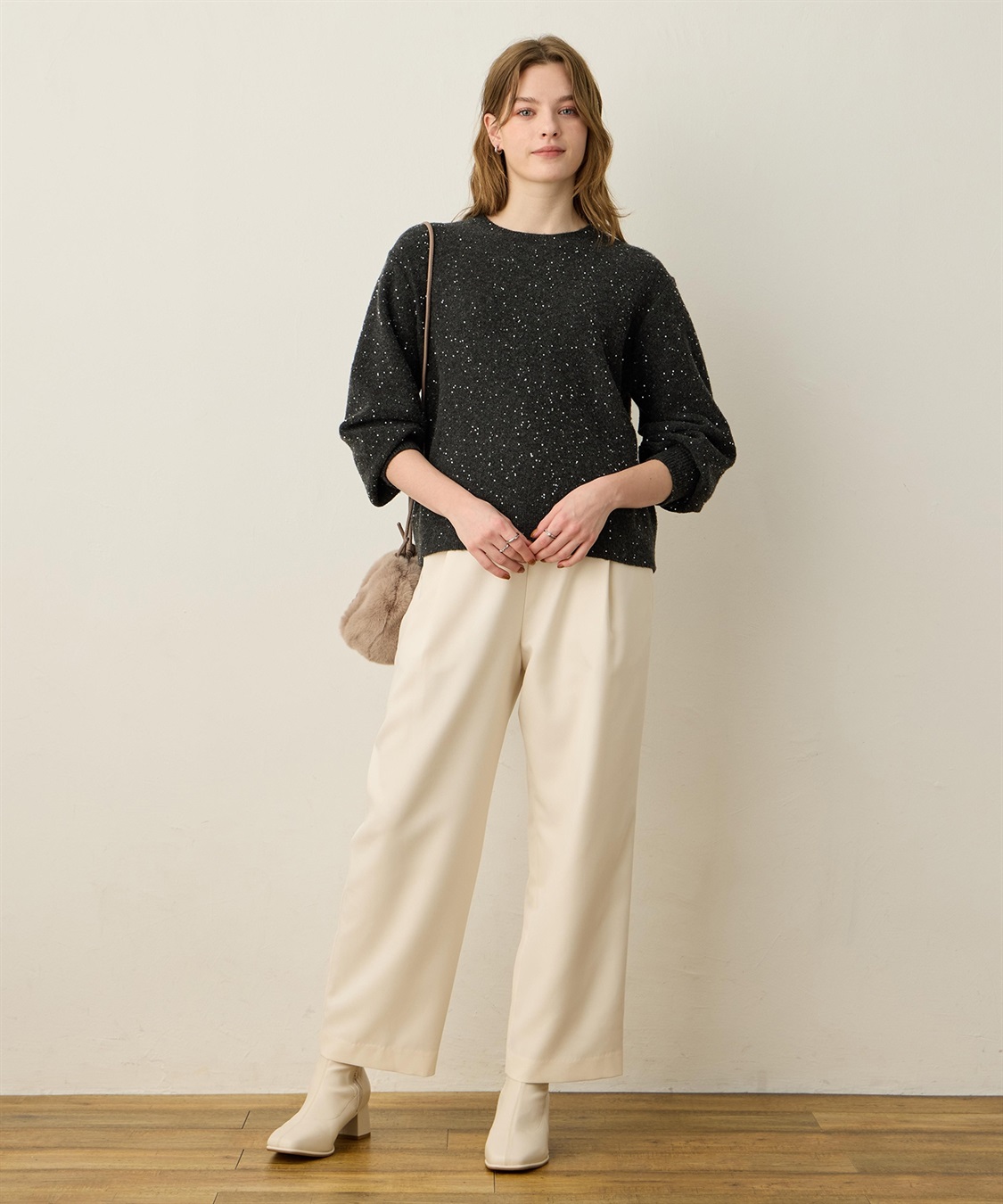 LE SOUK HOLIDAY スパンコールニットプルオーバー_sub_18