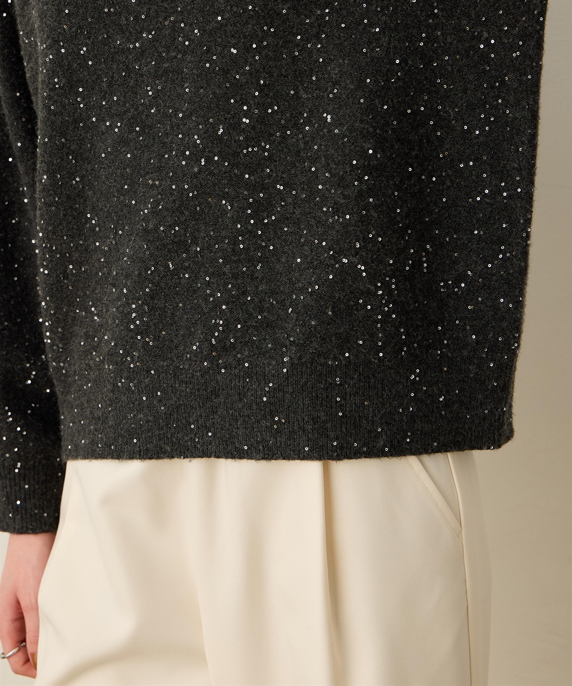 LE SOUK HOLIDAY スパンコールニットプルオーバー_sub_21