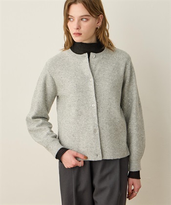 LE SOUK HOLIDAY スパンコールニットカーディガン_subthumb_5