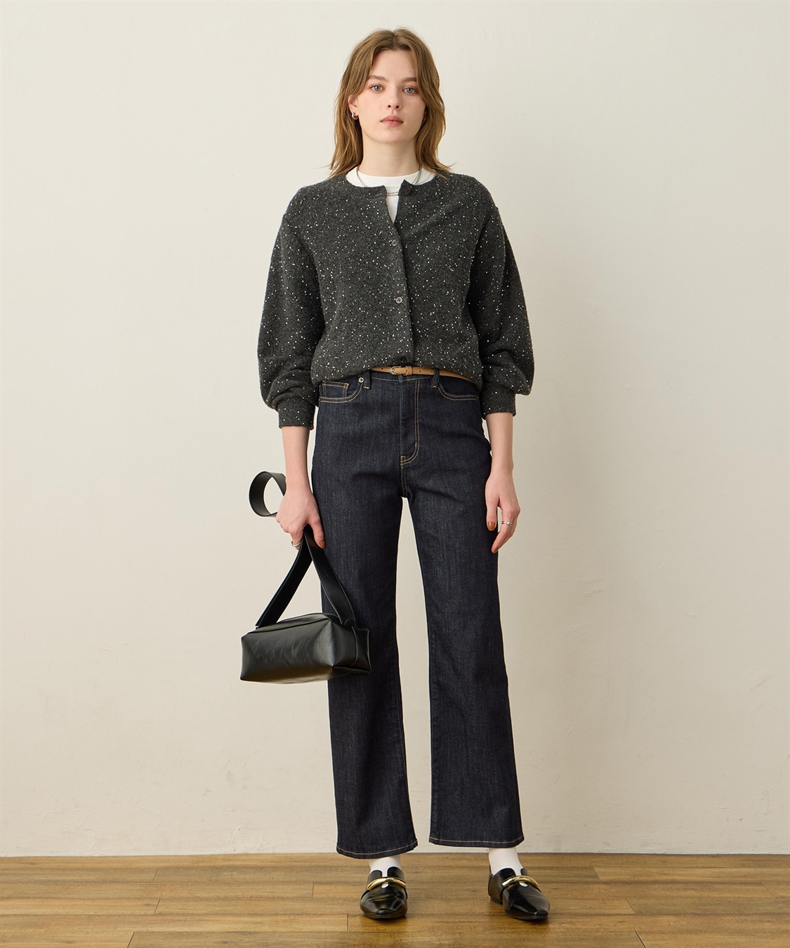 LE SOUK HOLIDAY スパンコールニットカーディガン_sub_10