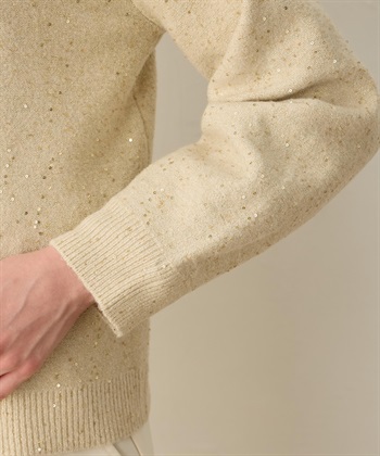 LE SOUK HOLIDAY スパンコールニットカーディガン_subthumb_20