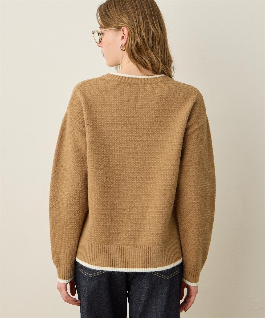 LE SOUK HOLIDAY レイヤードニットプルオーバー_sub_4