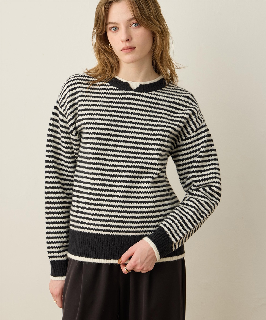 LE SOUK HOLIDAY レイヤードニットプルオーバー_sub_7