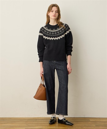 LE SOUK HOLIDAY 柄ニットプルオーバー_subthumb_8