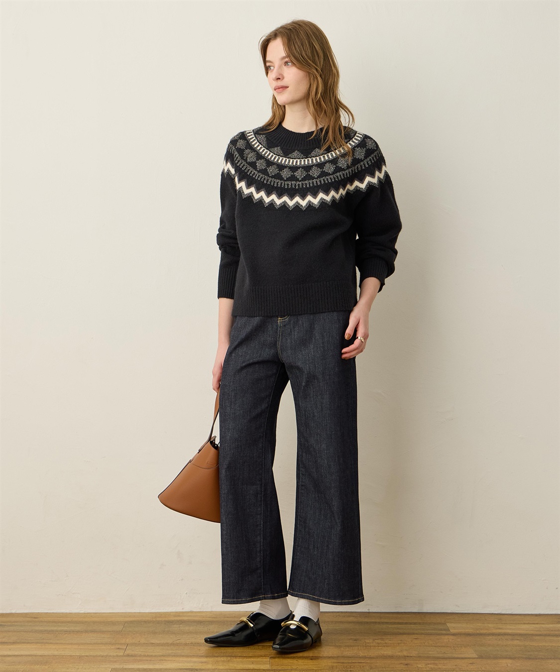 LE SOUK HOLIDAY 柄ニットプルオーバー_sub_11