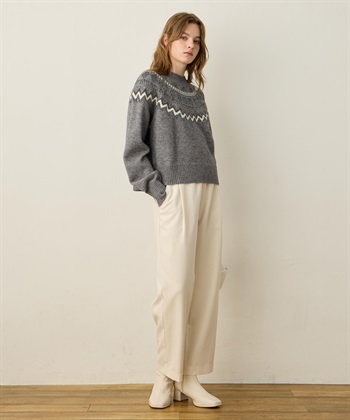 LE SOUK HOLIDAY 柄ニットプルオーバー_subthumb_15