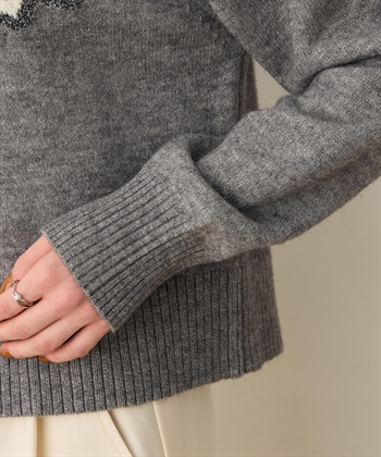 LE SOUK HOLIDAY 柄ニットプルオーバー_subthumb_17