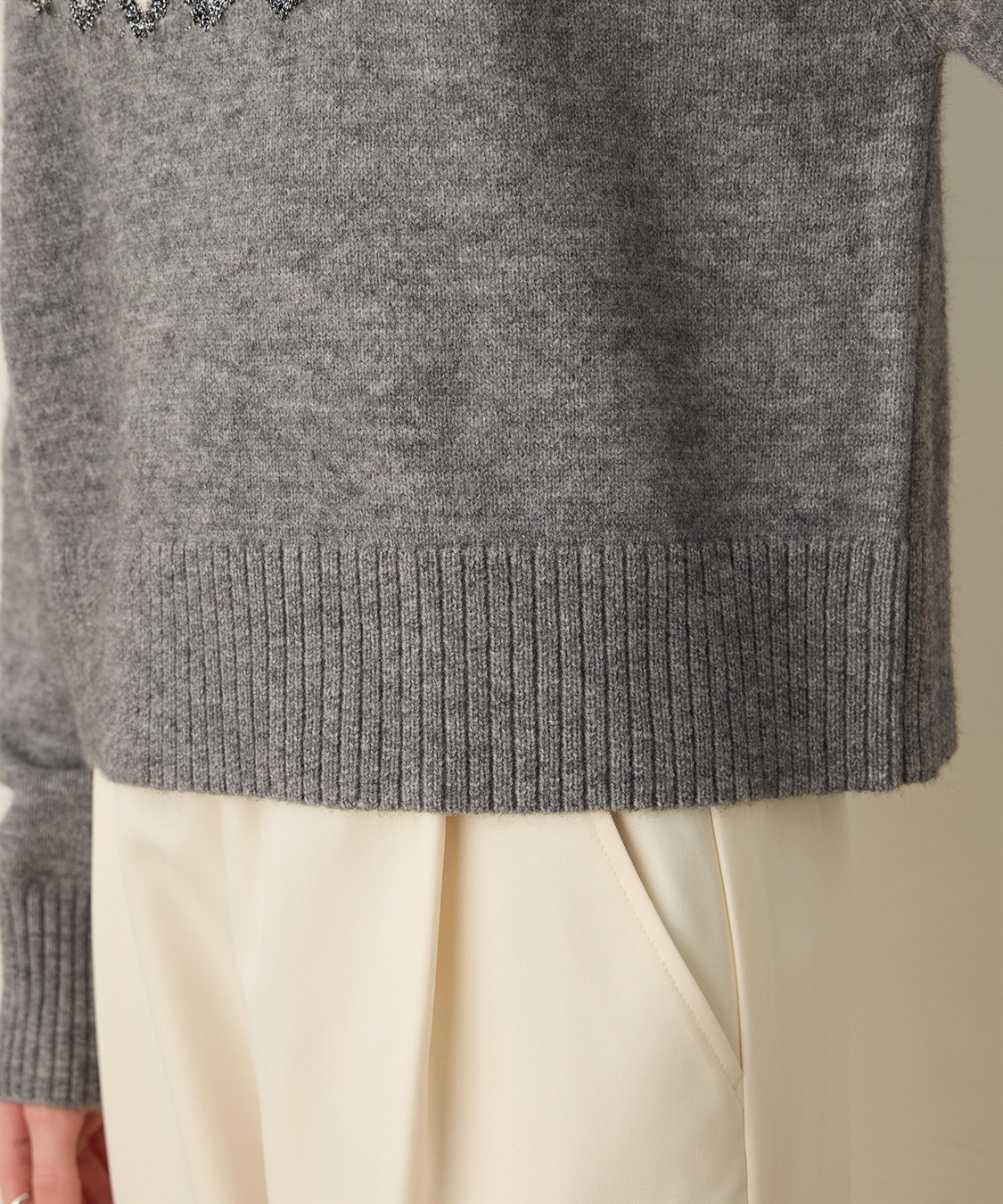 LE SOUK HOLIDAY 柄ニットプルオーバー_sub_18