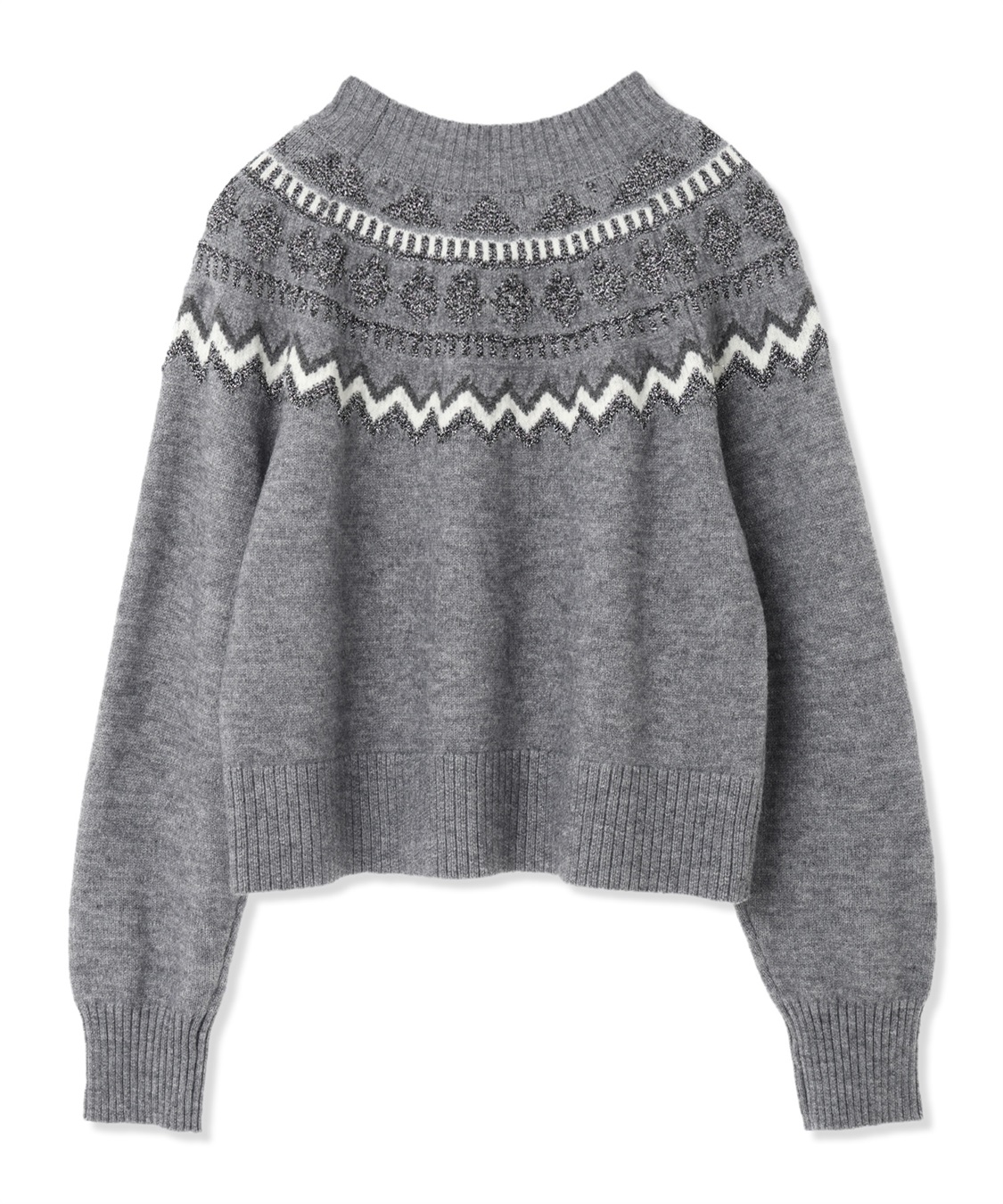 LE SOUK HOLIDAY 柄ニットプルオーバー_sub_20