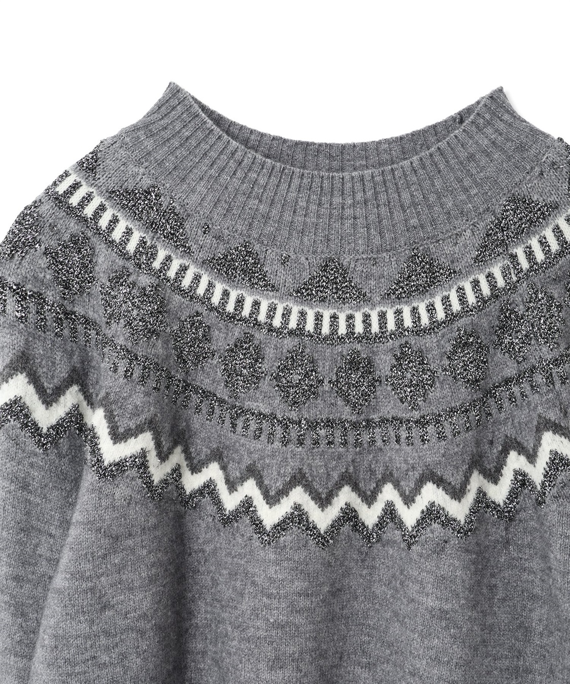 LE SOUK HOLIDAY 柄ニットプルオーバー_sub_21