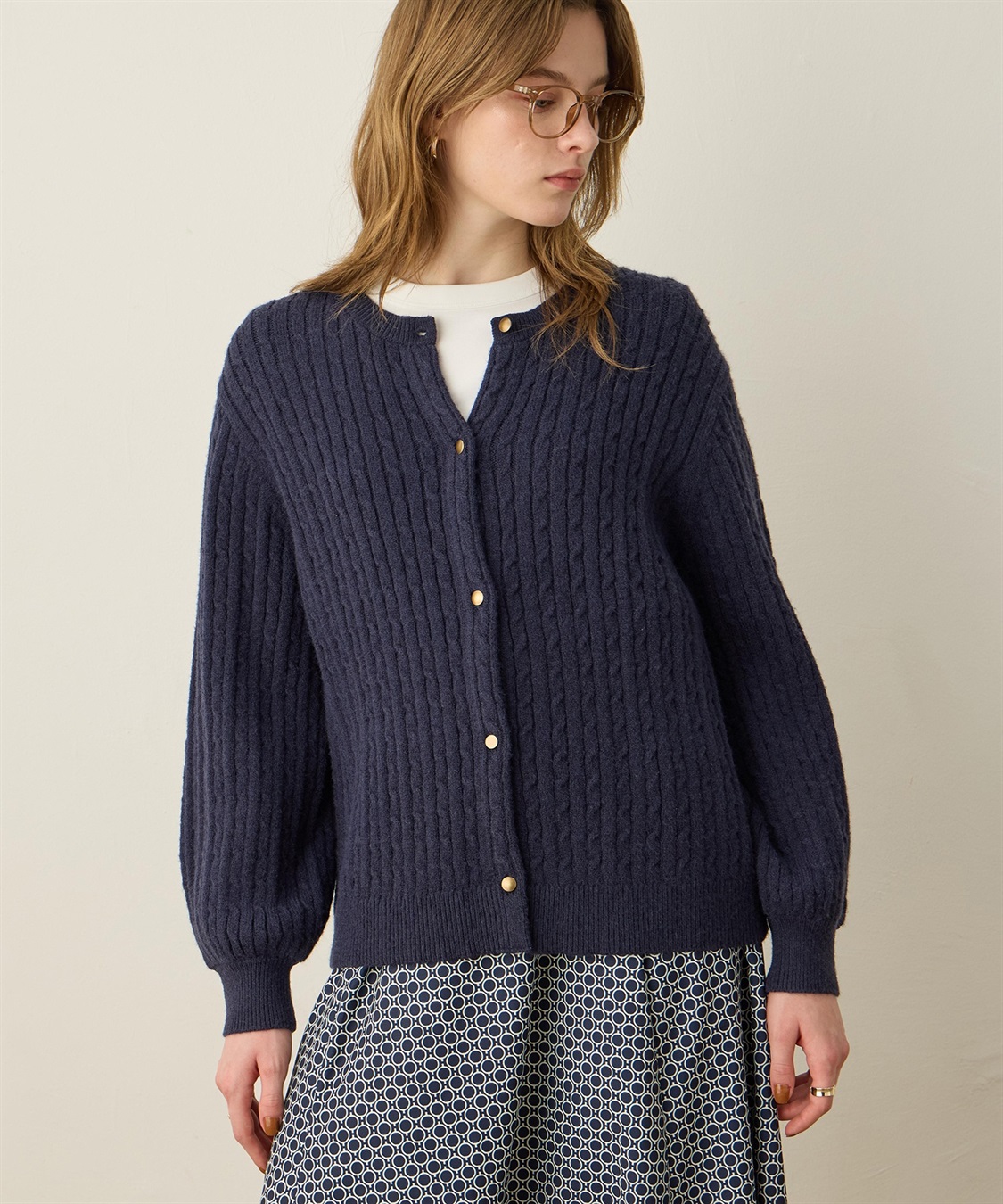 LE SOUK HOLIDAY ケーブルニットカーディガン_sub_6