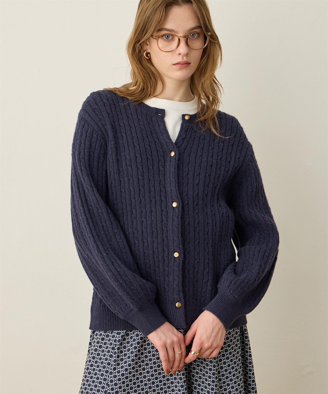 LE SOUK HOLIDAY ケーブルニットカーディガン_sub_7