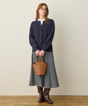 LE SOUK HOLIDAY ケーブルニットカーディガン_subthumb_9