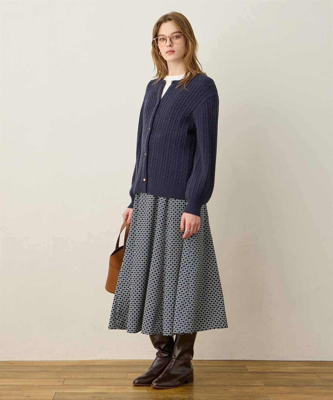 LE SOUK HOLIDAY ケーブルニットカーディガン_sub_10