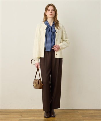 LE SOUK HOLIDAY ケーブルニットカーディガン_subthumb_15