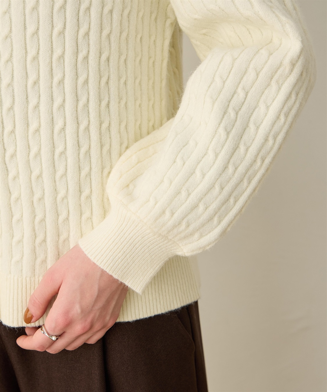 LE SOUK HOLIDAY ケーブルニットカーディガン_sub_19