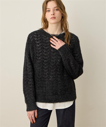 LE SOUK HOLIDAY シャギーニットプルオーバー_subthumb_4