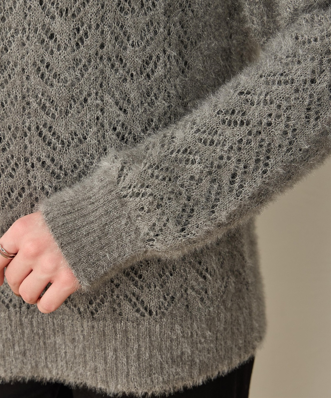 LE SOUK HOLIDAY シャギーニットプルオーバー_sub_15