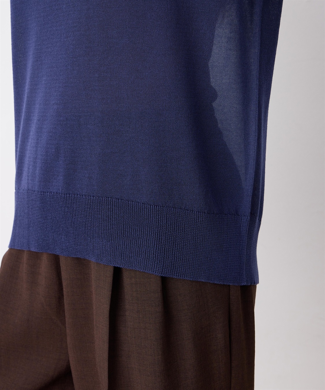 LE SOUK HOLIDAY 襟付きシアーニットプルオーバー_sub_20