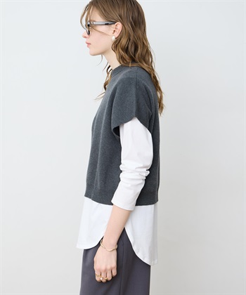 LE SOUK HOLIDAY ハーフZIPニットベスト_subthumb_4