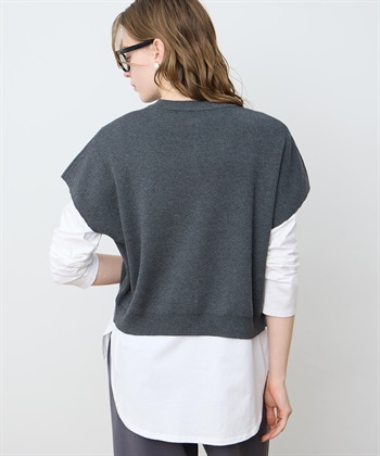 LE SOUK HOLIDAY ハーフZIPニットベスト_subthumb_6