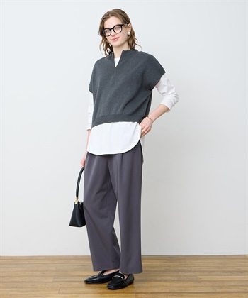 LE SOUK HOLIDAY ハーフZIPニットベスト_subthumb_14