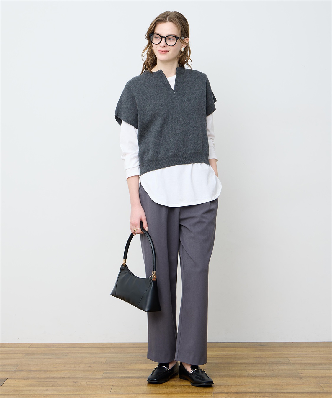 LE SOUK HOLIDAY ハーフZIPニットベスト_sub_15