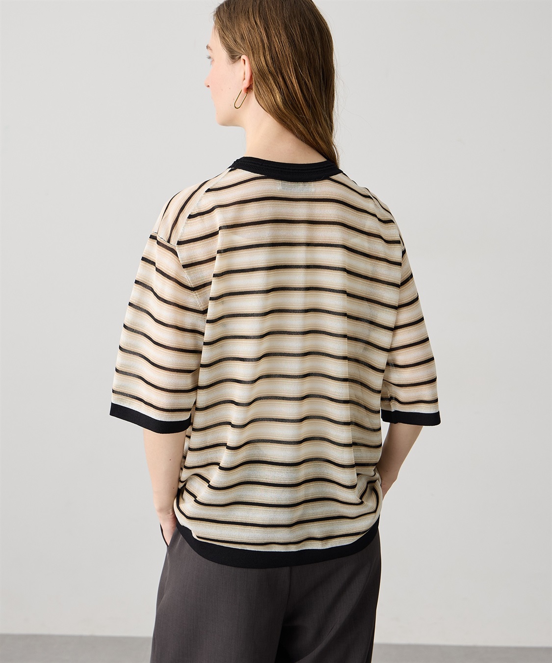 LE SOUK HOLIDAY マルチボーダーニットプルオーバー【ハンドウォッシャブル】_sub_7