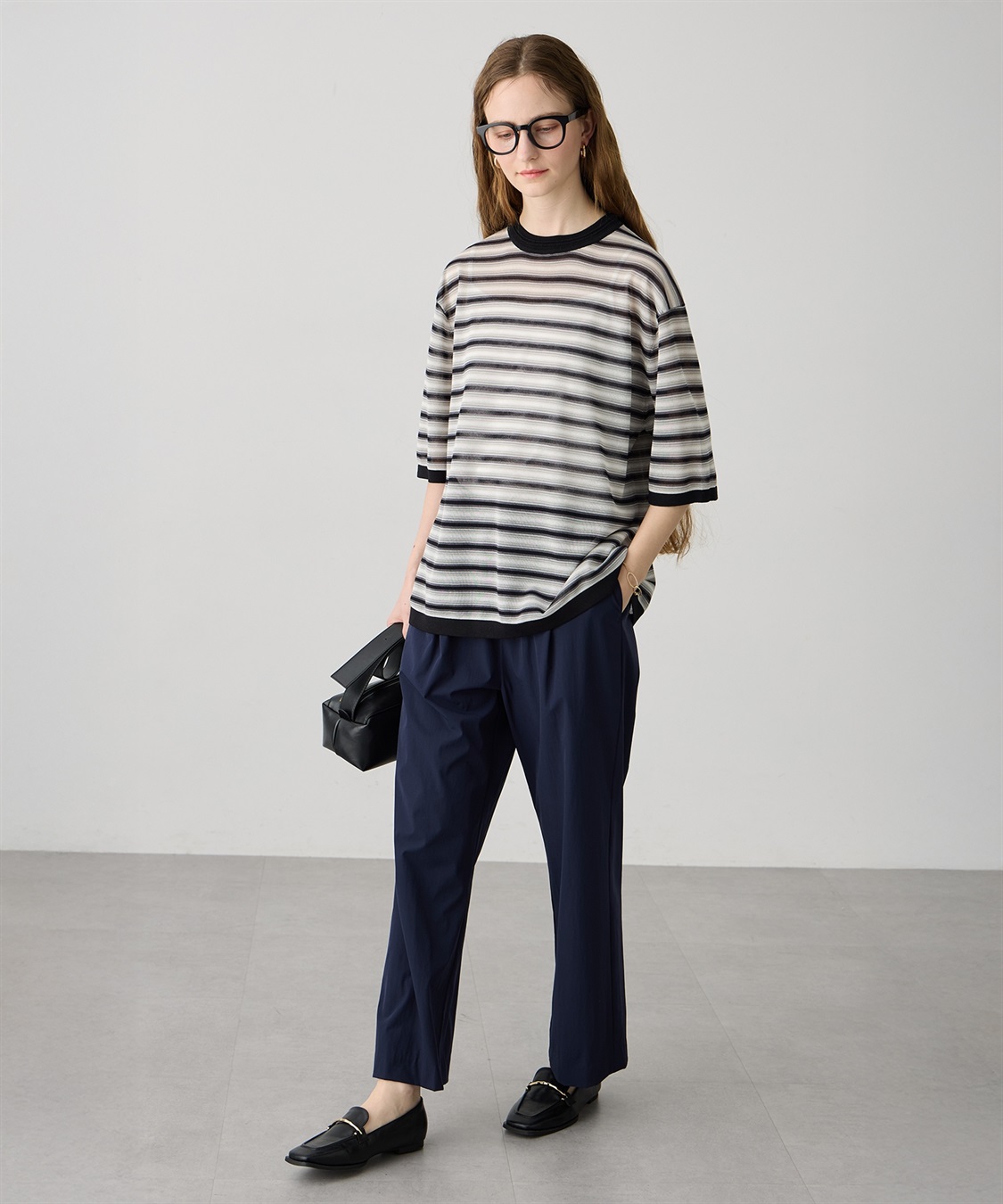 LE SOUK HOLIDAY マルチボーダーニットプルオーバー【ハンドウォッシャブル】_sub_10