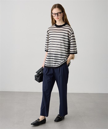 LE SOUK HOLIDAY マルチボーダーニットプルオーバー【ハンドウォッシャブル】_subthumb_10