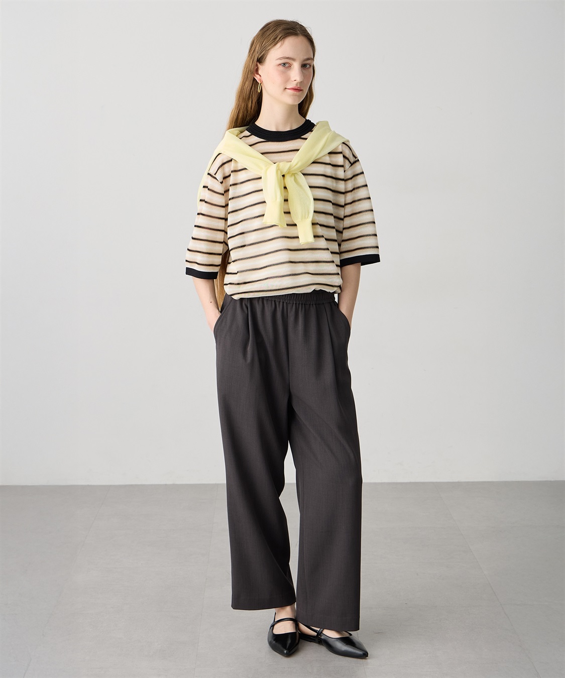 LE SOUK HOLIDAY マルチボーダーニットプルオーバー【ハンドウォッシャブル】_sub_11