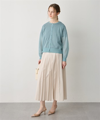 LE SOUK HOLIDAY バックギャザーシアーカーディガン_subthumb_21