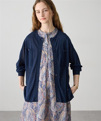 LE SOUK HOLIDAY ポケットシアーカーディガン_subthumb_5