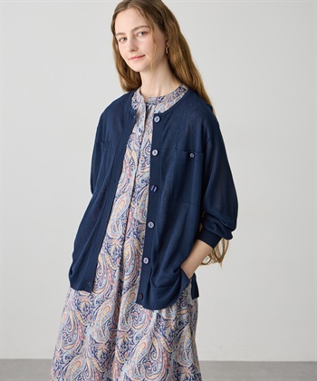 LE SOUK HOLIDAY ポケットシアーカーディガン_subthumb_6