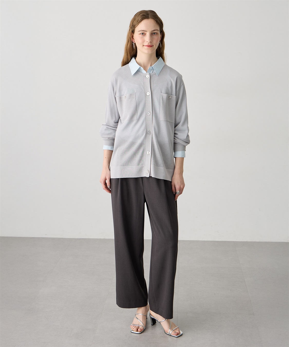 LE SOUK HOLIDAY ポケットシアーカーディガン_sub_11