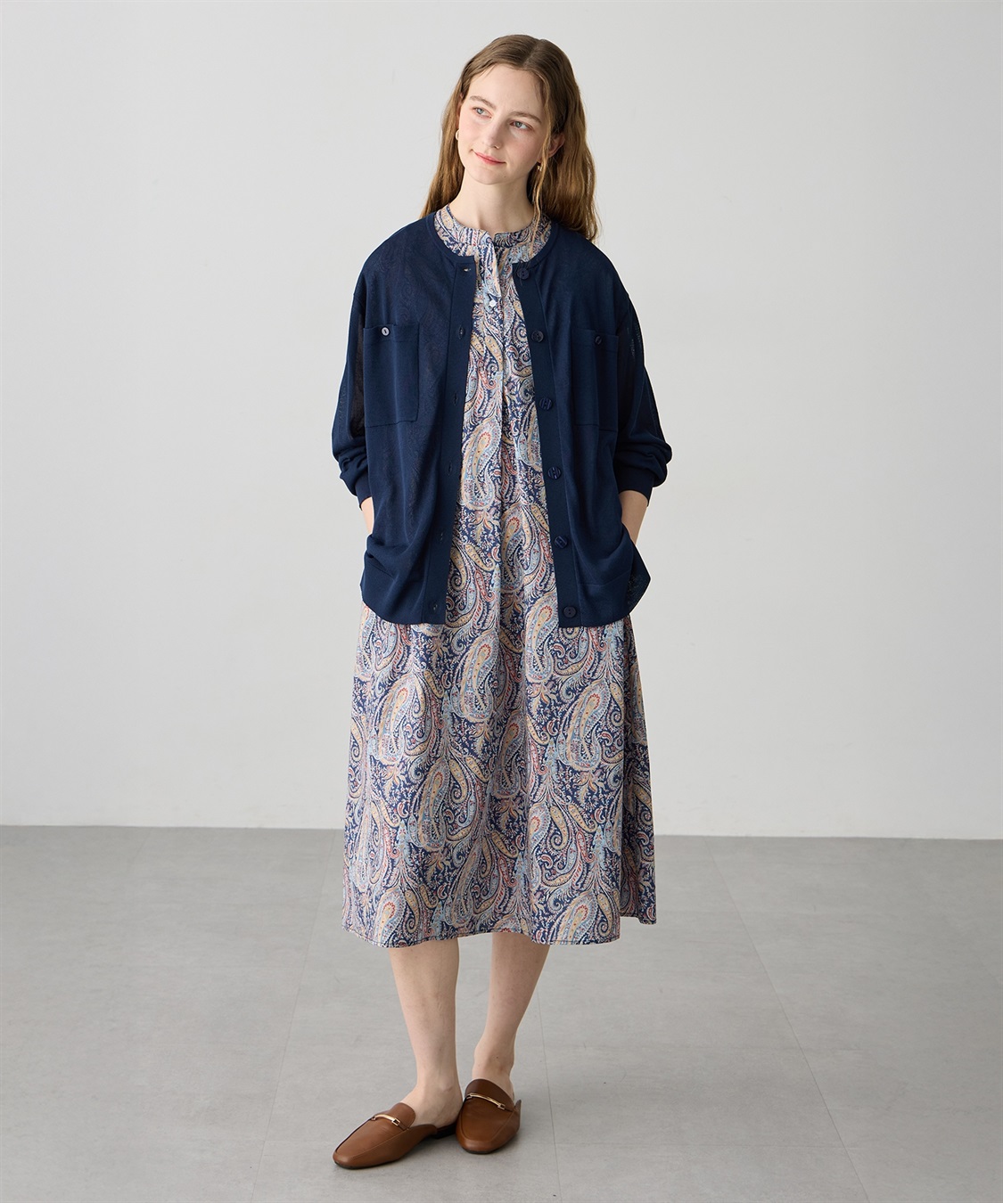 LE SOUK HOLIDAY ポケットシアーカーディガン_sub_14