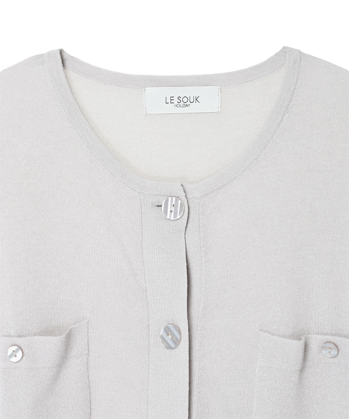 LE SOUK HOLIDAY ポケットシアーカーディガン_sub_24