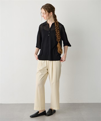 LE SOUK HOLIDAY ポロカラーニットプルオーバー_subthumb_10