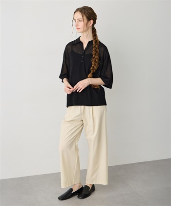 LE SOUK HOLIDAY ポロカラーニットプルオーバー_subthumb_12